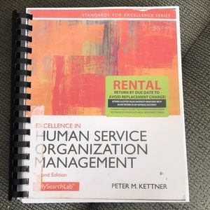 MSW Book- Human Service Organization Management
